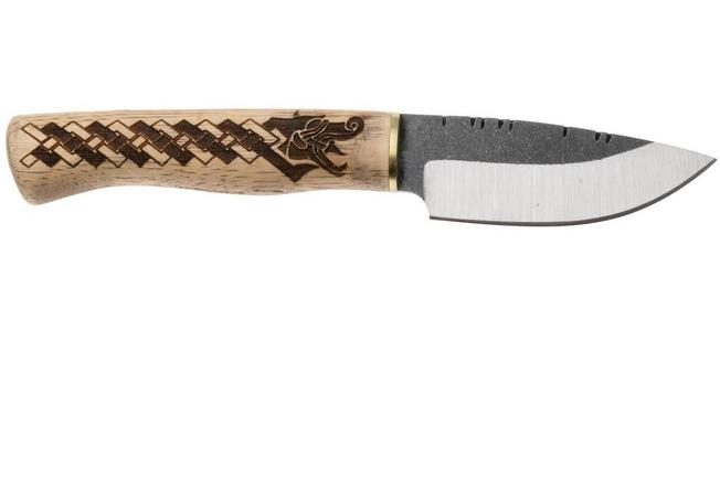 Bild für Condor Norse Dragon Hunter Knife CTK1022-3.8SK 14C28N, Burnt American Hickory Wood, Fahrtenmesser