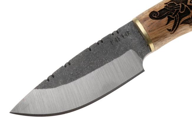 Bild für Condor Norse Dragon Hunter Knife CTK1022-3.8SK 14C28N, Burnt American Hickory Wood, Fahrtenmesser