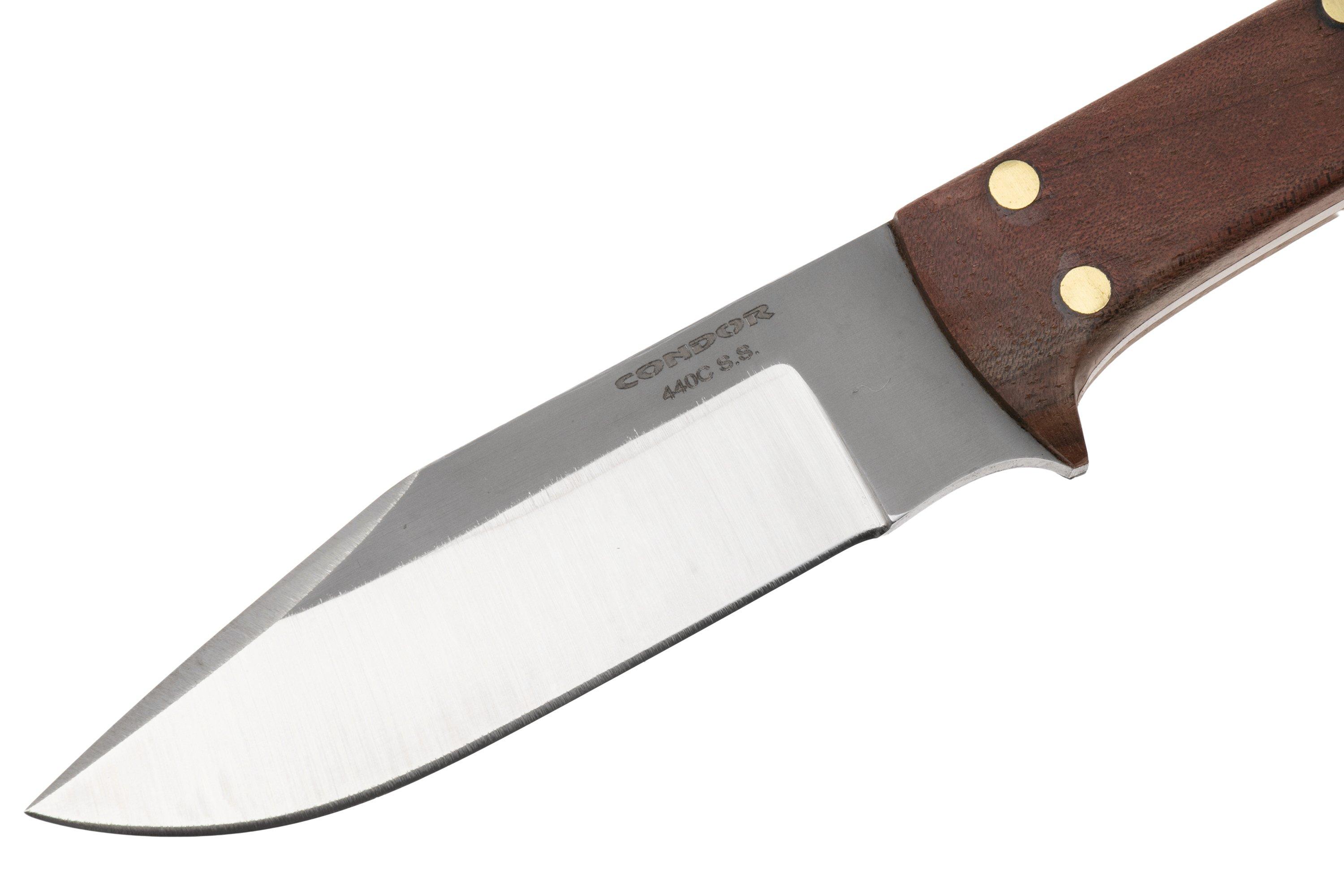 Condor Lifeland Hunter CTK103-4.5-4C Satin 440C, Walnut, hunting knife ...