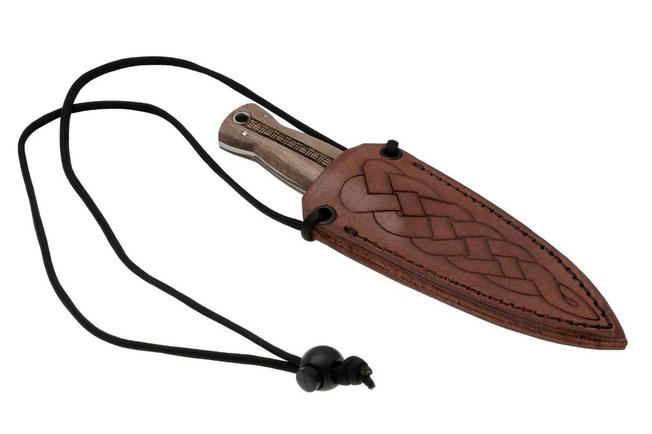 Afbeelding voor Condor Bushcot CTK1040-3.3WSK Satin 14C28N, Walnut, vaststaand mes