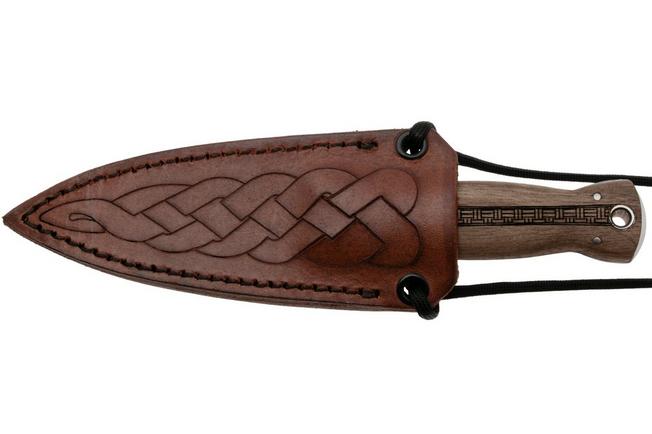 Afbeelding voor Condor Bushcot CTK1040-3.3WSK Satin 14C28N, Walnut, vaststaand mes