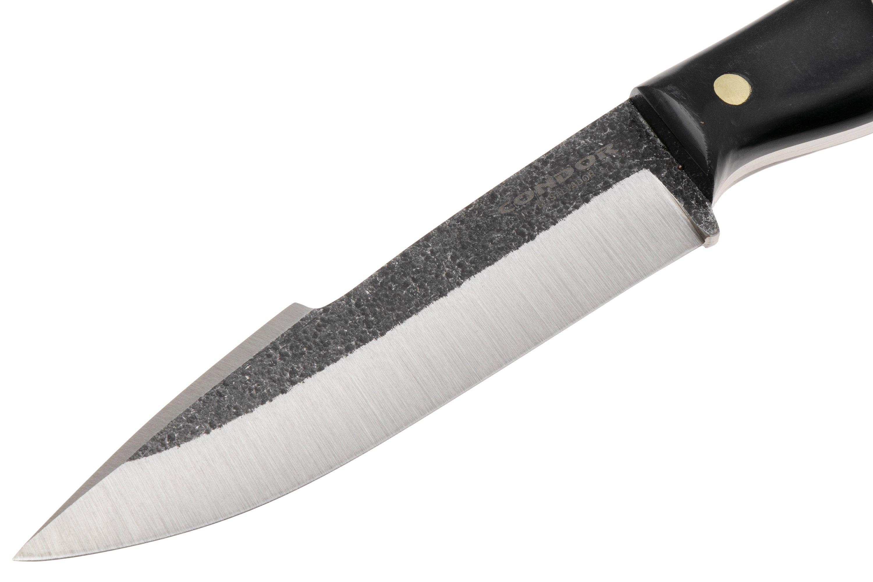 Condor Romeo CTK1060-5.7SS, Natural 420 HC, Black Paper Micarta fixed ...