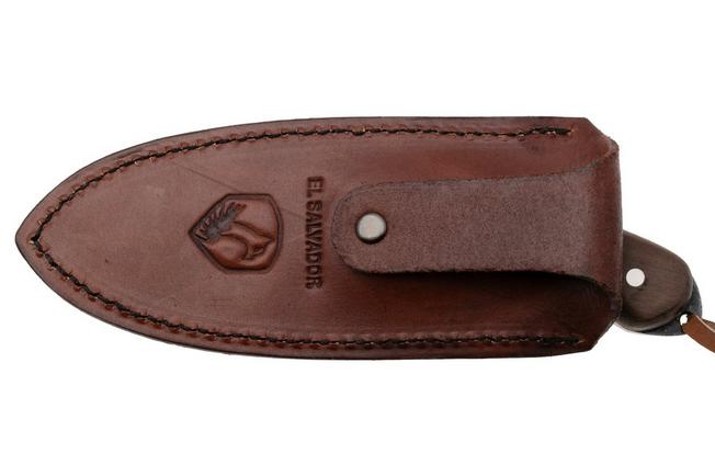 Afbeelding voor Condor Blue River Skinner CTK112-3.5-4C, Brut De Forge 440C, Walnut Turqouise Stone, vaststaand mes