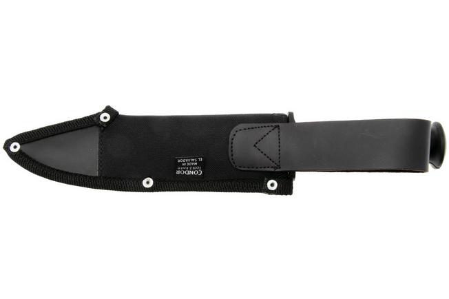 Bild für Condor Darkxason CTK1338-7.7HC Powdercoated 1075, Black Polypropylene, Fahrtenmesser