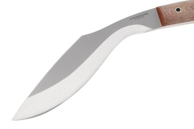 Afbeelding voor Condor K-TACT Kukri Knife CTK1811-10, Satin Convexed 1075, Micarta, kapmes