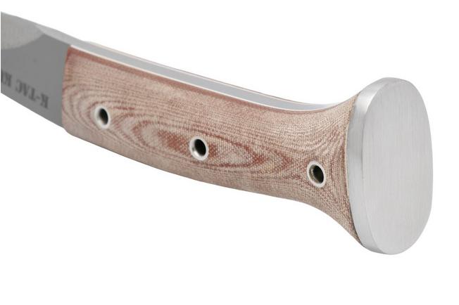 Afbeelding voor Condor K-TACT Kukri Knife CTK1811-10, Satin Convexed 1075, Micarta, kapmes