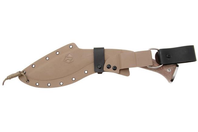 Afbeelding voor Condor K-TACT Kukri Knife CTK1811-10, Satin Convexed 1075, Micarta, kapmes