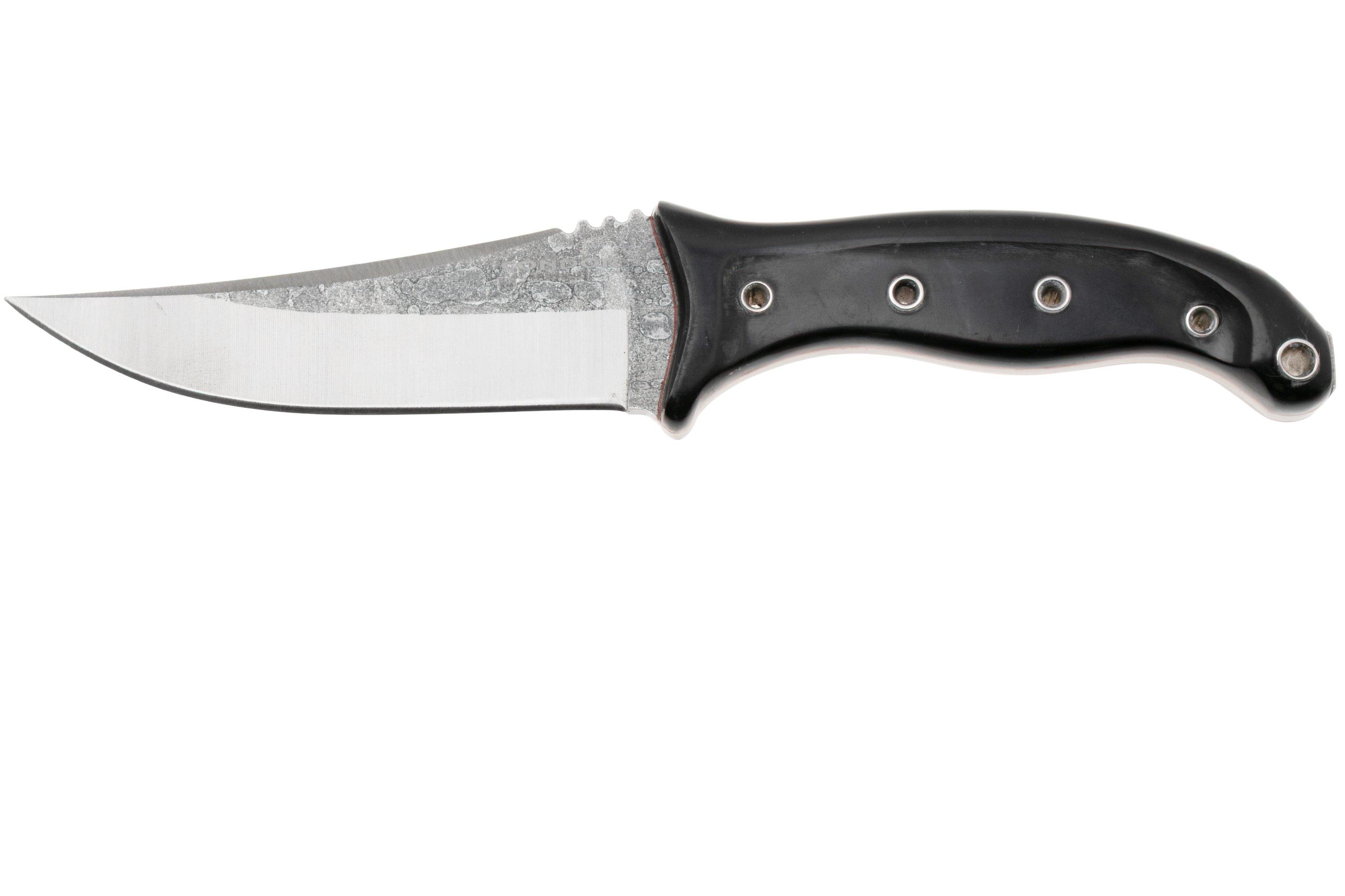 Condor Pandur CTK1818-4.52HC, Natural 1075 Carbon Steel, Black