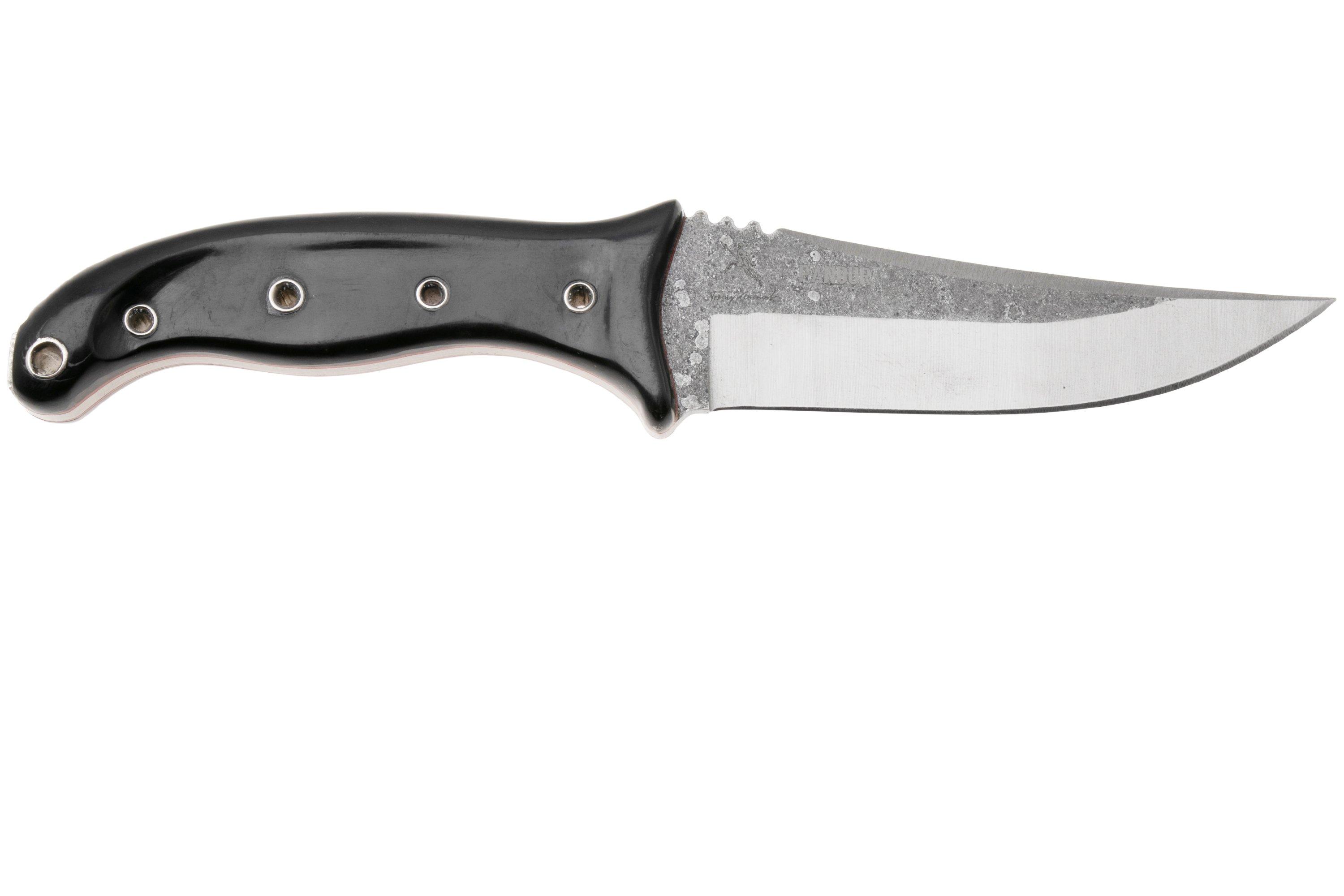Condor Pandur CTK1818-4.52HC, Natural 1075 Carbon Steel, Black Paper ...