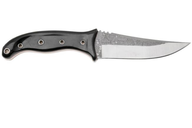 Afbeelding voor Condor Pandur CTK1818-4.52HC, Natural 1075 Carbon Steel, Black Paper Micarta, vaststaand mes, Tony Lennartz design