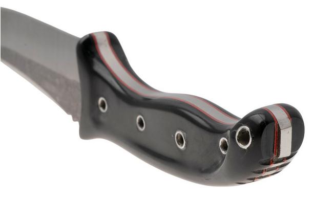 Afbeelding voor Condor Pandur CTK1818-4.52HC, Natural 1075 Carbon Steel, Black Paper Micarta, vaststaand mes, Tony Lennartz design