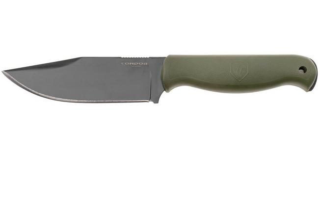 Bild für Condor Fighter Knife CTK1831-4.9AGHC Cerakote 1075, Army Green Polypropylene, Fahrtenmesser