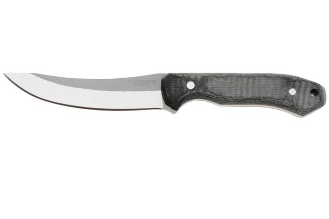 Afbeelding voor Condor K-Night Scullery CTK1836-46MSK, Blasted Satin Sandvik 14C28N, Black Micarta vaststaand mes, Jason Breeden design