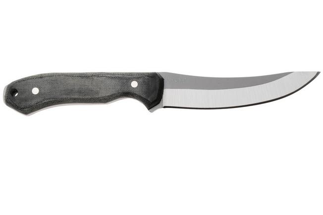 Afbeelding voor Condor K-Night Scullery CTK1836-46MSK, Blasted Satin Sandvik 14C28N, Black Micarta vaststaand mes, Jason Breeden design