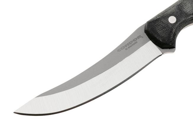 Afbeelding voor Condor K-Night Scullery CTK1836-46MSK, Blasted Satin Sandvik 14C28N, Black Micarta vaststaand mes, Jason Breeden design