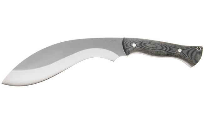 Bild für Condor Wild Brush Kukri CTK1839-107-HC Bead Blasted Convexed 1075, Micarta, Machete