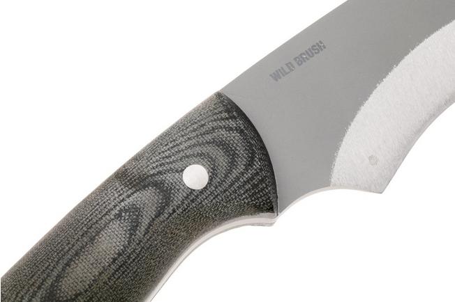 Bild für Condor Wild Brush Kukri CTK1839-107-HC Bead Blasted Convexed 1075, Micarta, Machete