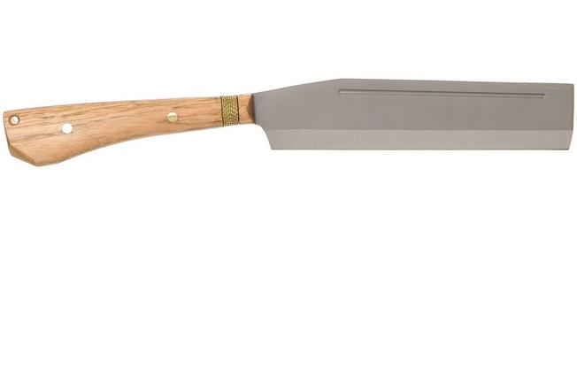 Tramontina Machete 12 Carbon Steel Satin Blade, Wooden Handle, No