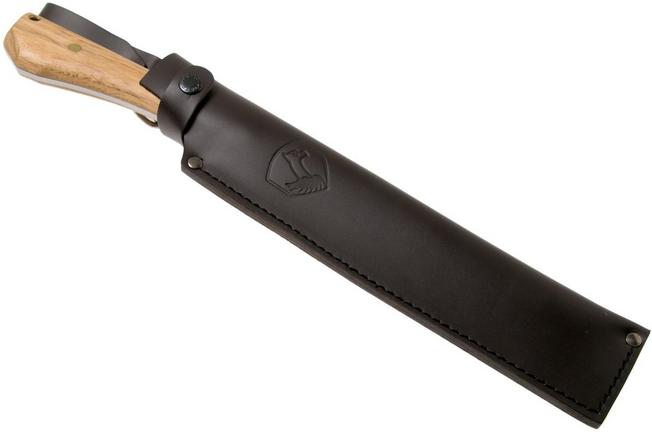 Tramontina Machete 12 Carbon Steel Satin Blade, Wooden Handle, No