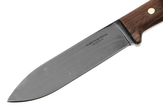 Afbeelding voor Condor Kephart Knife CTK247-4.5HC Coated 1075, Walnut, vaststaand mes