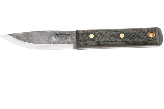 Afbeelding voor Condor Woodlaw Knife CTK248-4HC Brut De Forge 1075, Green Micarta, vaststaand mes