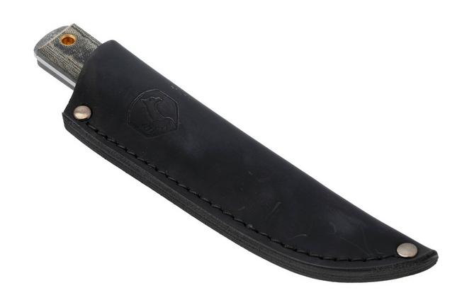 Afbeelding voor Condor Woodlaw Knife CTK248-4HC Brut De Forge 1075, Green Micarta, vaststaand mes