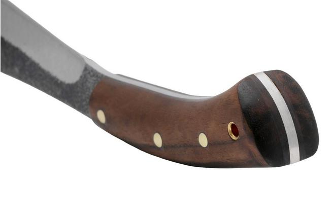 Afbeelding voor Condor Pack Golok CTK252-11HC Hammered 1075, Walnut, vaststaand mes