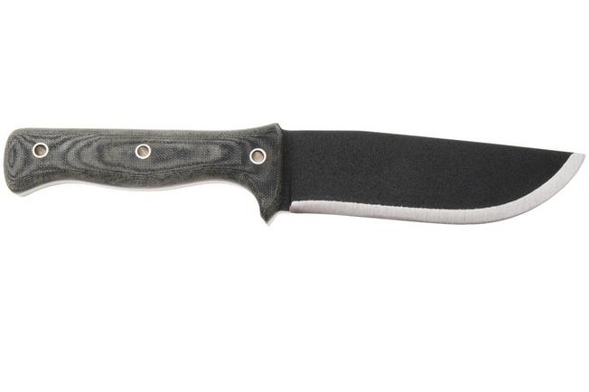 Afbeelding voor Condor Crotalus CTK257-5.5HC Powdercoated 1075, Green Micarta, vaststaand mes