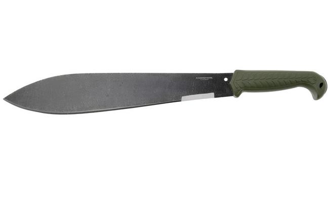 Condor Terrachete CTK2849-145-HC, 1075 Carbon Steel, Army Green 