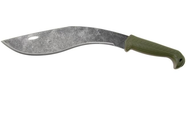 Bild für Condor TerraKukri CTK2862-13AHC 1075 High Carbon, Green Polypropylene, Kukri Machte