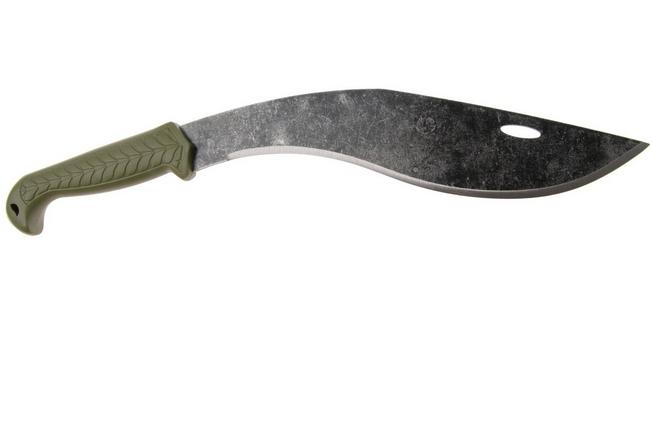 Bild für Condor TerraKukri CTK2862-13AHC 1075 High Carbon, Green Polypropylene, Kukri Machte