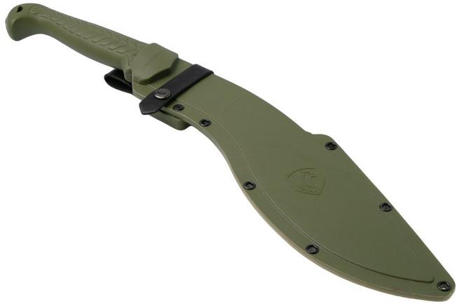 Bild für Condor TerraKukri CTK2862-13AHC 1075 High Carbon, Green Polypropylene, Kukri Machte