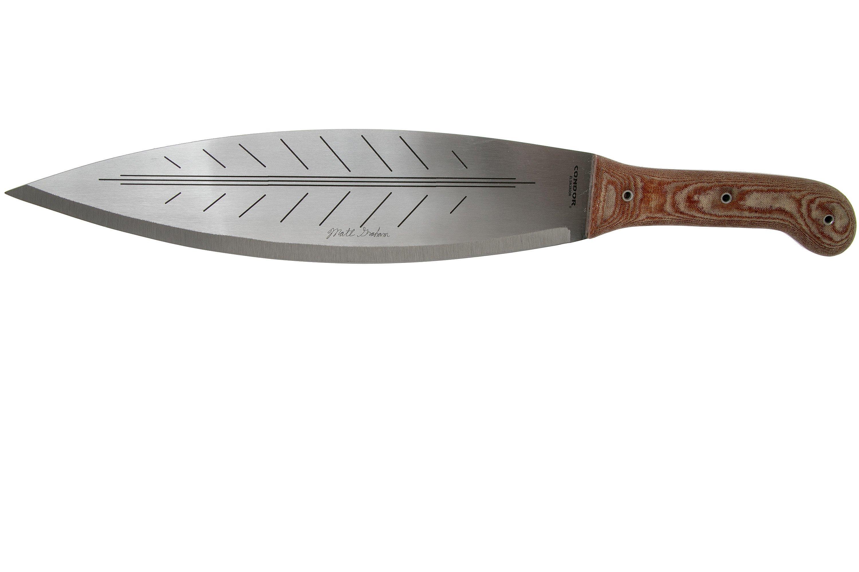 Condor Big Leaf Machete 393213.5HC machette 63831, Matt Graham design