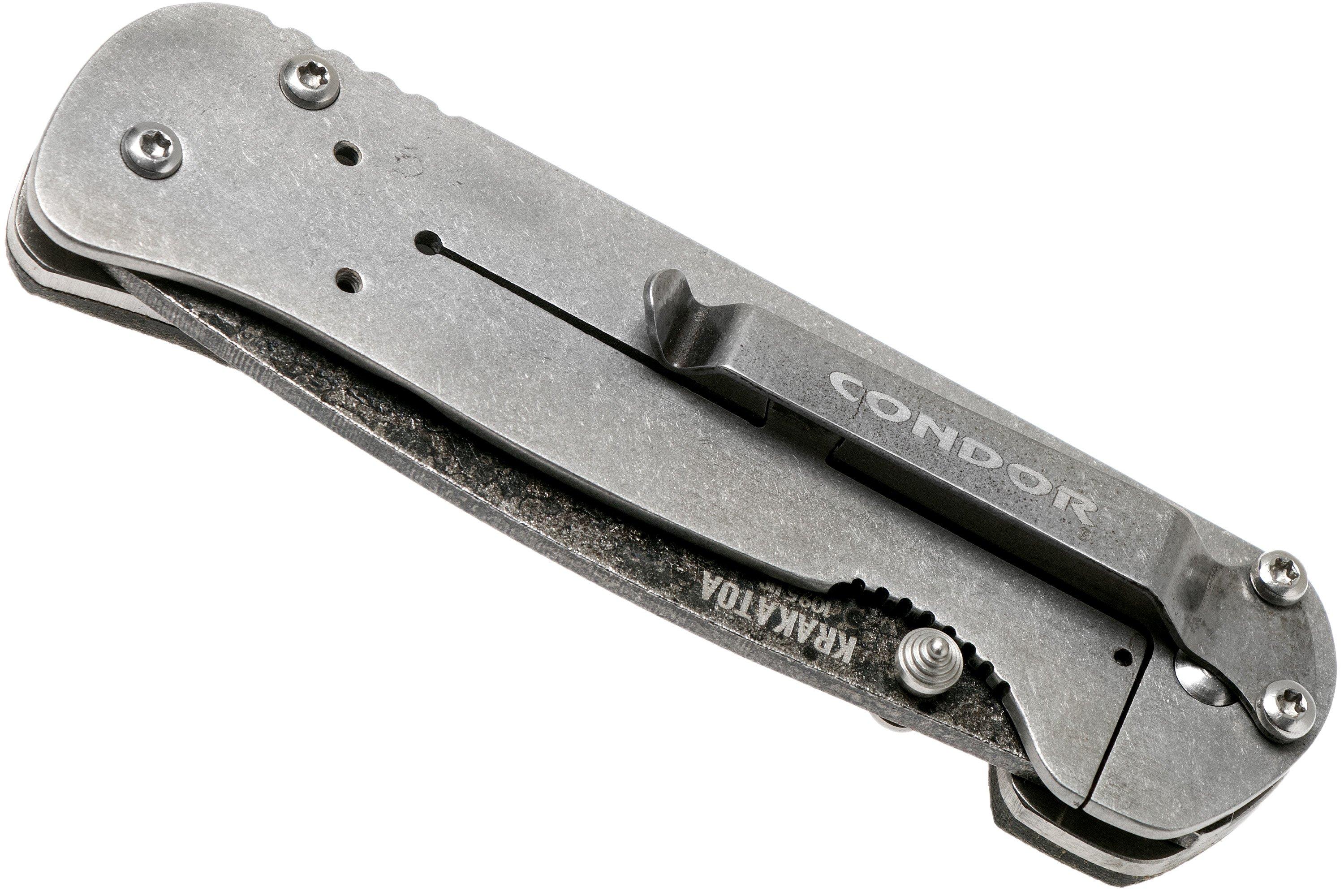 Condor Krakatoa Folder 39374.27HC Army Green, pocket knife 63839