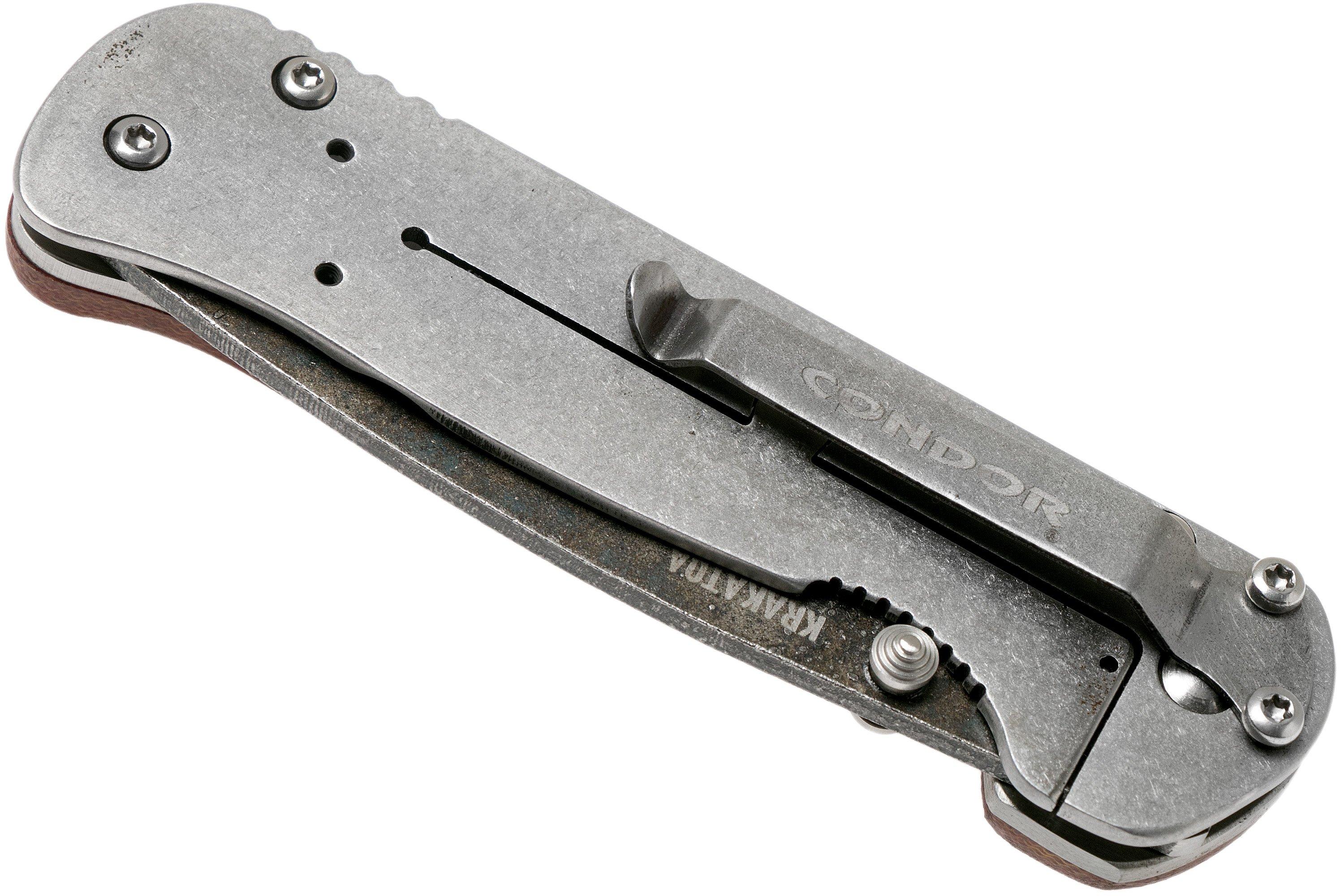 Condor Krakatoa Folder 39384.27HC Desert, couteau de poche 63840