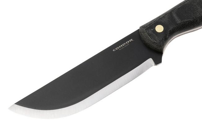 Afbeelding voor Condor SBK CTK3940-5.28HC, Black 1075 Carbon Steel, Black Micarta, vaststaand mes, Julio Diez design