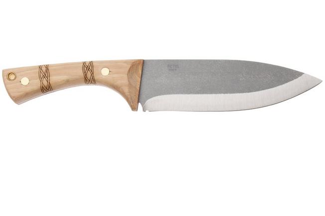 Afbeelding voor Condor Pictus CTK3941-6.1HC, Stonewashed 1095 Carbon Steel, American Hickory, vaststaand mes, Walter Matthews design