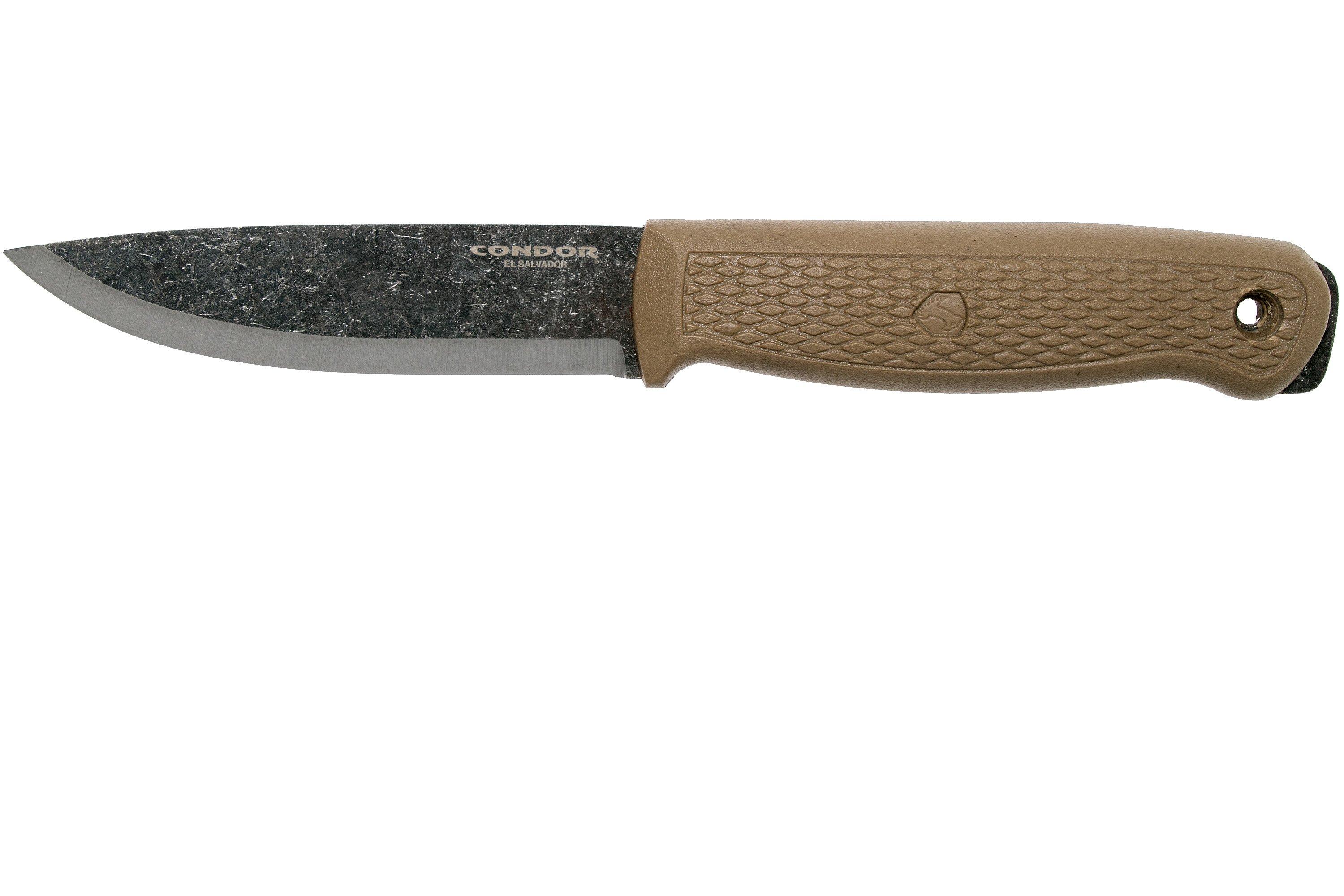 Condor Terrasaur Knife Desert 3944-4.1HC Cuchillo Bushcraft 63846 ...