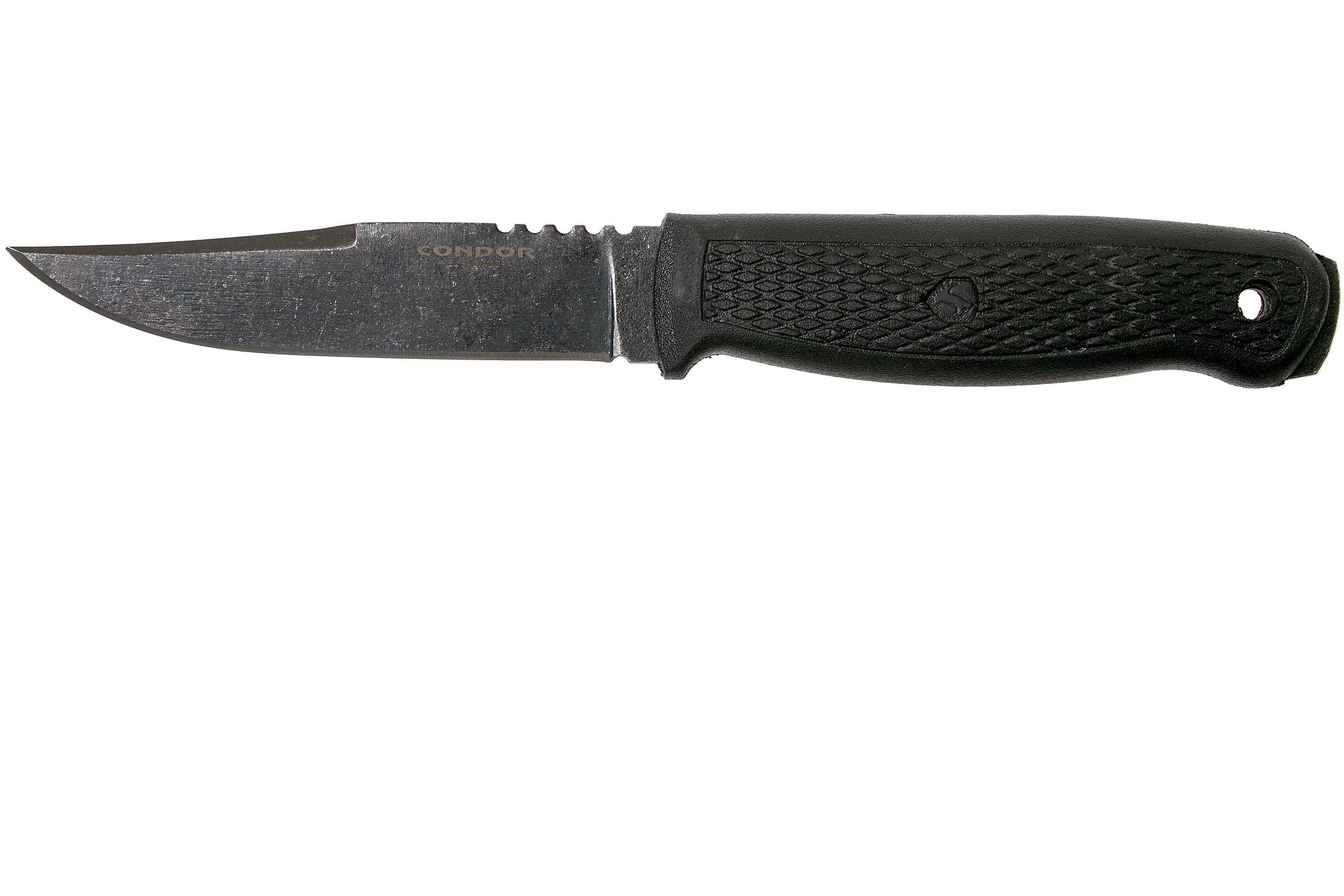 Condor Bushglider Knife Black 39504.2HC outdoor knife 63852