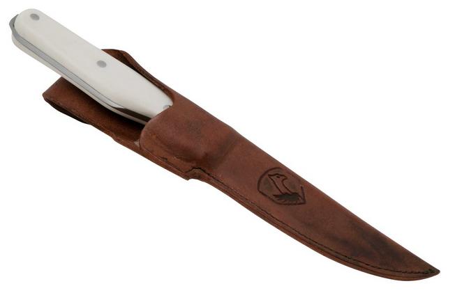 Imagen para Condor Bonum CTK3972-467SS, 420HC, White Polished Micarta, cuchillo fijo