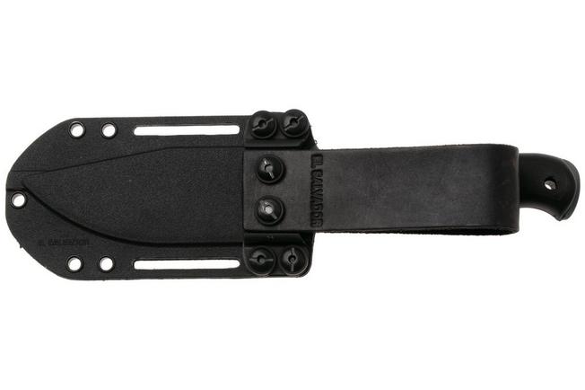 Bild für Condor Ghostlight Knife CTK3979- 4.5HC Bead Blasted 1095, Black Polypropylene, Bushcraft Messer, Joe Flowers Design