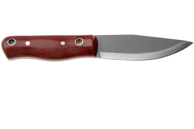 Bild für Condor Firewater Knife CTK3981-4.4-SS Bead Blasted 14C28N, Red Micarta, Bushcraftmes, Paul Lackey Design