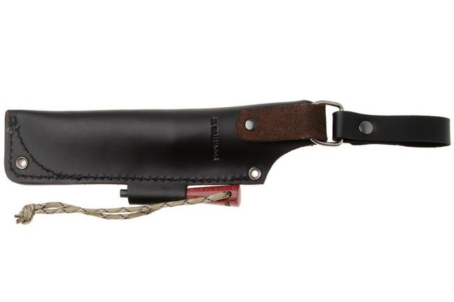 Bild für Condor Firewater Knife CTK3981-4.4-SS Bead Blasted 14C28N, Red Micarta, Bushcraftmes, Paul Lackey Design