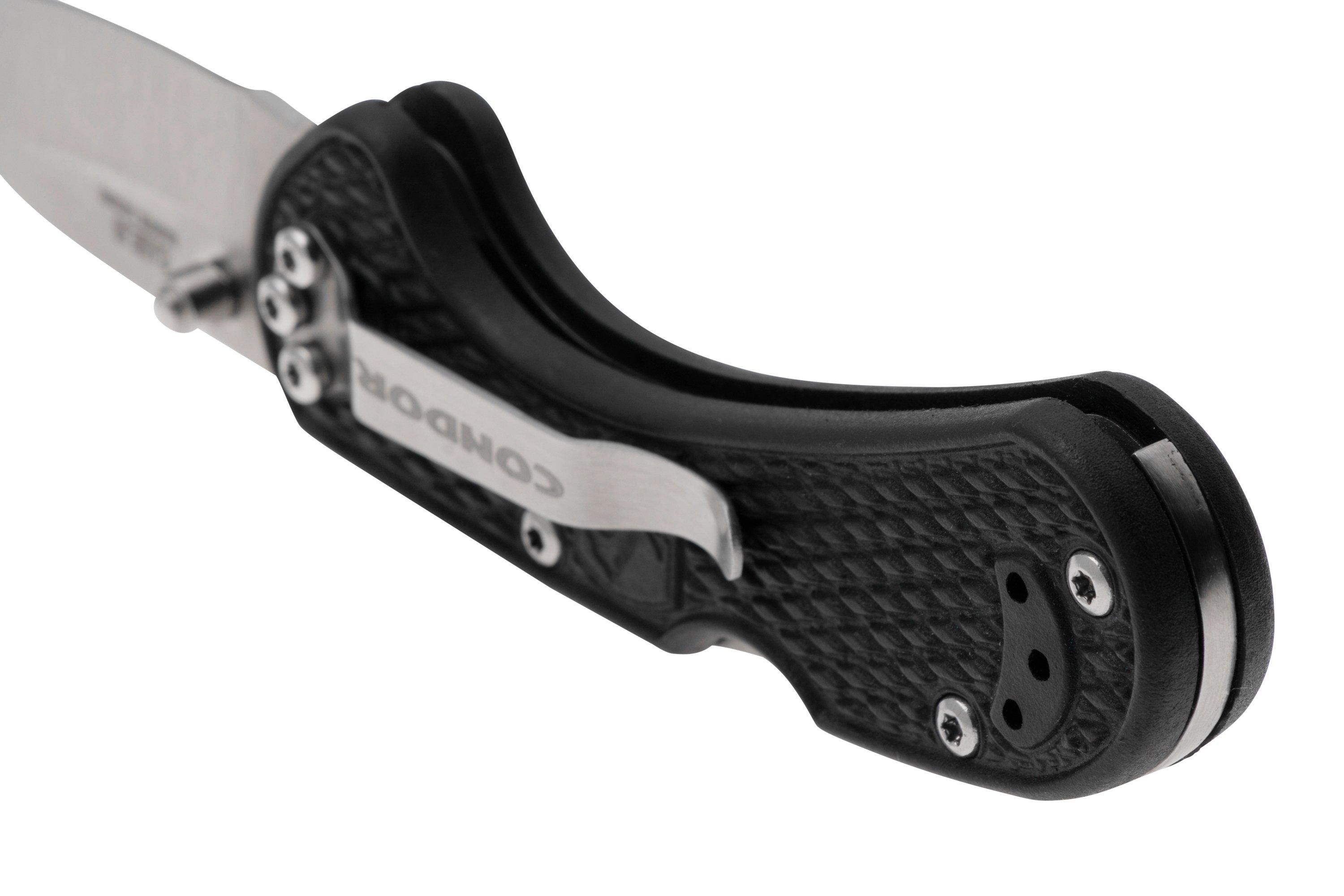 Condor CPCセット Condor Ripper - Fixed Blade Knife | Black Micarta | Blade HQ