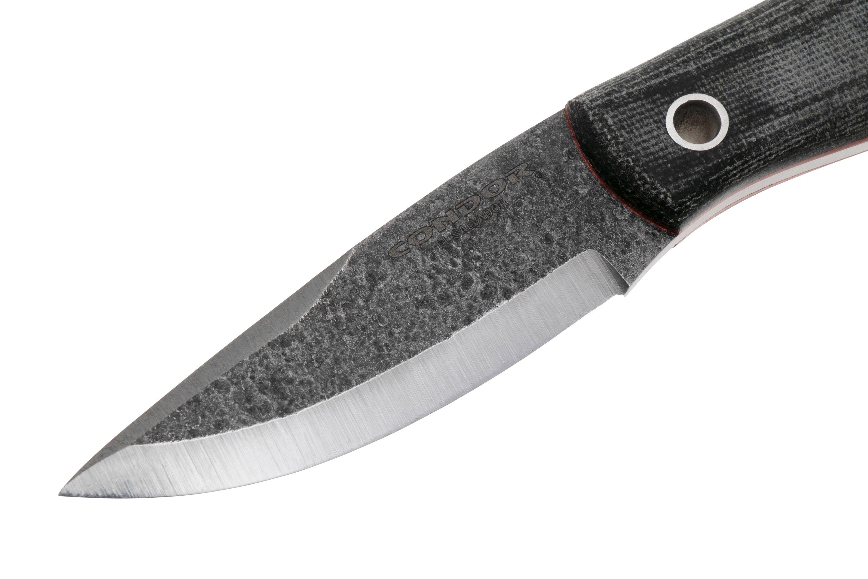 Condor Zhaoka Knife CTK821-30-HC, 1095 Carbon Steel, Micarta ...