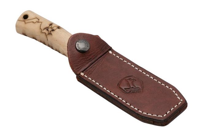 Afbeelding voor Condor Woodspirit Hiker CTK826-1.1SK, Satin Sandvik 14C28N, American Hickory, vaststaand mes, Jason Breeden design