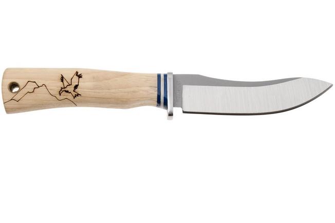 Afbeelding voor Condor Woodspirit Tracker CTK827-1.1SK, Blasted Satin Sandvik 14C28N, American Hickory, vaststaand mes, Jason Breeden design