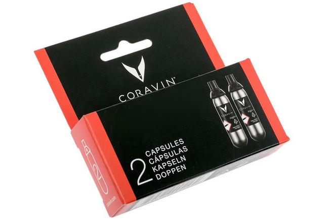 Coravin capsules argon gas, 2-piece  Advantageously shopping at