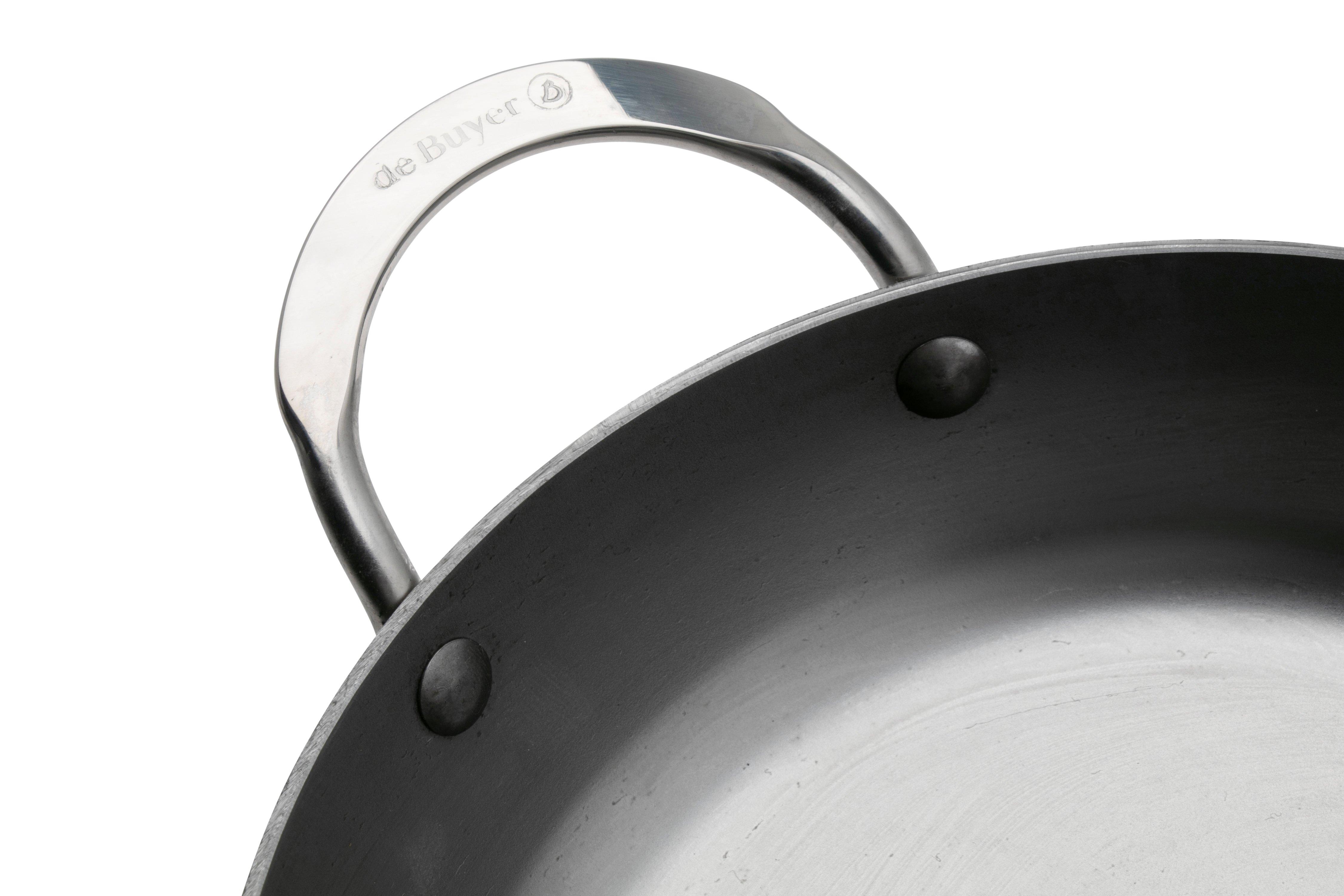 De Buyer Padella Omelette Acciaio Carbonio 27,9 Cm - Senza PFAS, PFOA E PFOS, Made In France