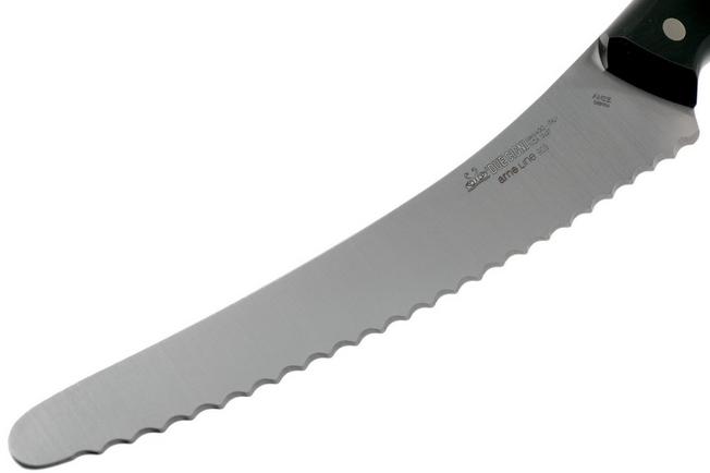 Image for Due Cigni Arne Line bread knife 23 cm, black